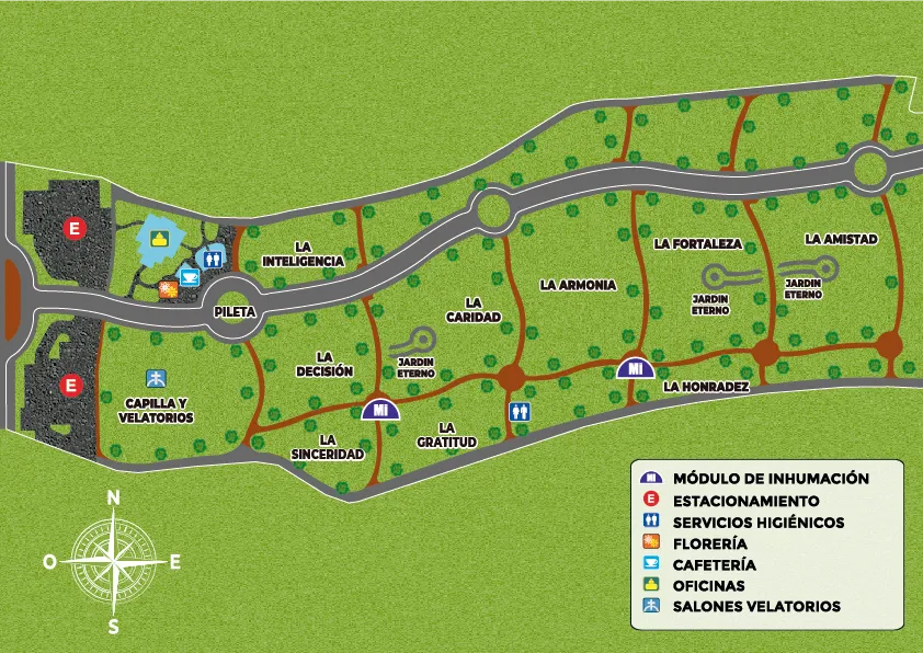 Mapa Camposanto